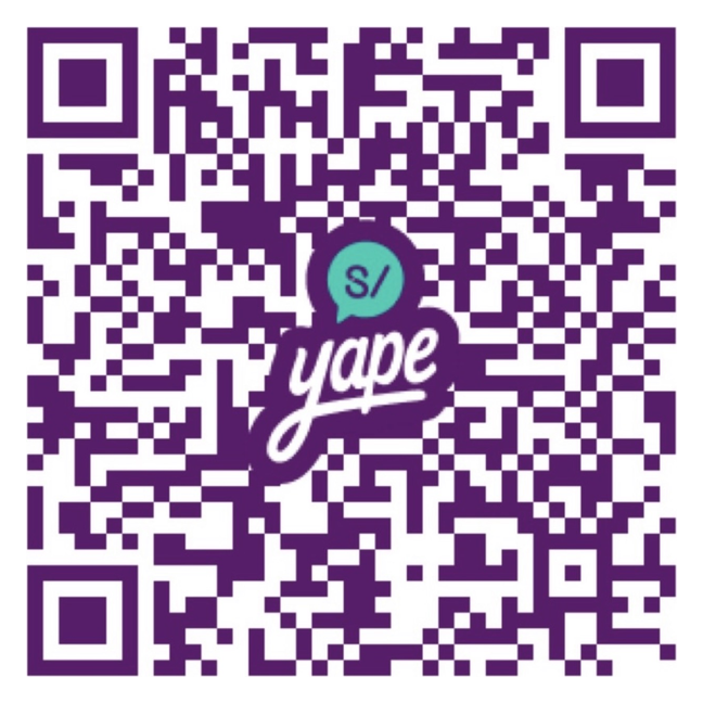 Código QR para aportar con Yape