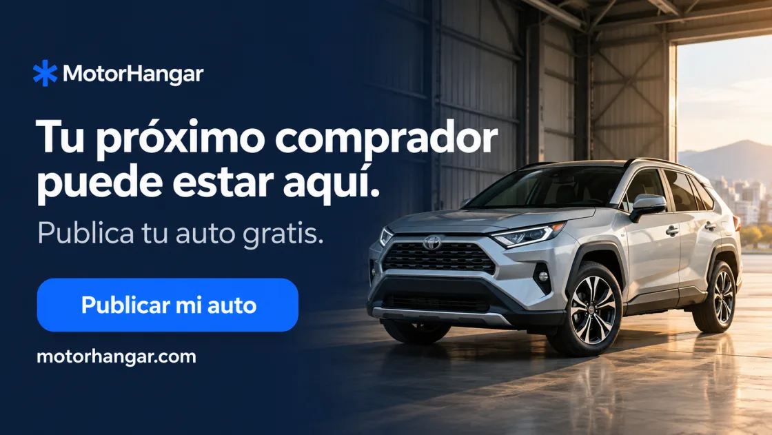 Tu próximo comprador puede estar aquí. Publica tu auto gratis en MotorHangar.