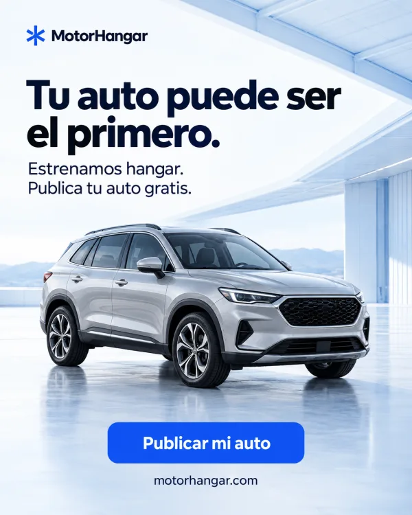 Tu auto puede ser el primero. Estrenamos hangar: publica tu auto gratis en MotorHangar.