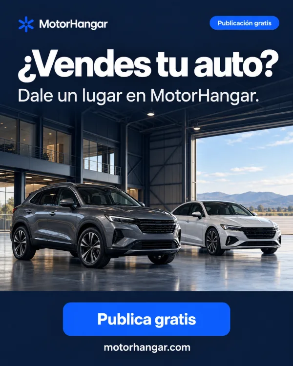 ¿Vendes tu auto? Dale un lugar en MotorHangar. Publica gratis.